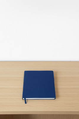 GetGoods Notebook A5 Diary ruled 300 Pages(Blue)