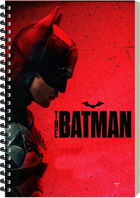 ESCAPER The Batman Superhero Cartoon Diary, Notepad For Writing Ideal for Journaling A5 Diary Ruled 160 Pages(The Batman)