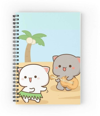 craft maniacs PEACH & GOMA 2023 COLLECTION A5 Notebook RULED 160 Pages(Multicolor)