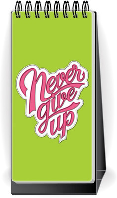 Nourish Desktop Standing To Do List Regular Desk Planner Ruled 50 Pages(NEVERGIVEUP)
