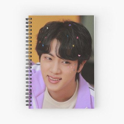 craft maniacs BTS JIN A5 RULED 160 PAGES DIARY A5 Diary RULED 160 Pages(Multicolor)