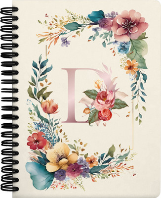 Mc Sid Razz Alphabet A5 Notebook Ruled 140 Pages(Alphabet D)
