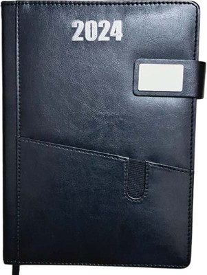 Greeshma Executive Professional Regular Diary 2025 Single Ruling 366 Pages(Black)
