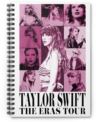 craft maniacs TAYLOR SWIFT COLLECTION A5 Diary RULED 160 Pages(White)