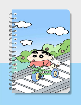 craft maniacs SHINCHAN DIARY 2025 A5 Notebook RULED 160 Pages(Multicolor)