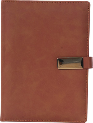 CuckooDiaries Premium Office & Corporate Executive Professionals A5 Diary Single Ruled 192 Pages(Tan)