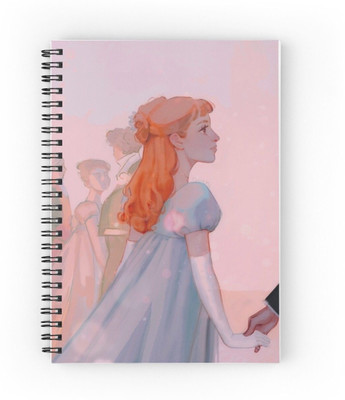 craft maniacs 2024 BRIDGERTON DIARY A5 Notebook RULED 160 Pages(Multicolor)