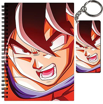craft maniacs A5 NOTEBOOK + KEYCHAIN COLLECTION A5 Notebook RULED 160 Pages(Black, White)
