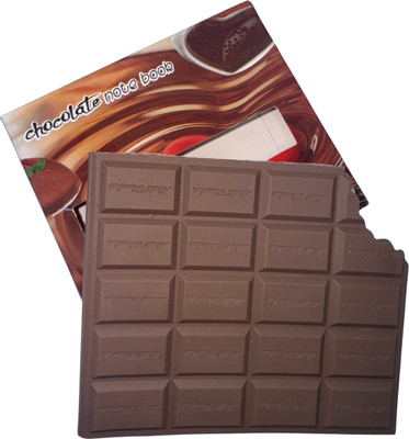 SAI SAMRUDH ENTERPRISES Choco Dreams Collection Pocket-size Note Pad Unruled 40 Pages(Brown)