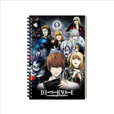 ESCAPER Cartoon Diary A5 Diary Ruled 160 Pages(Death Note)