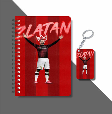 craft maniacs 2023 ZLTAN DIARY + KEYCHAIN A5 Notebook RULED 160 Pages(Multicolor)