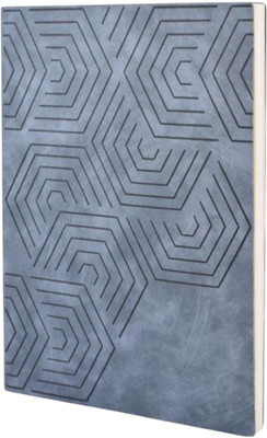 Pia Creations Blue Diary A5 Diary Single Line Ruled 192 Pages(Blue)