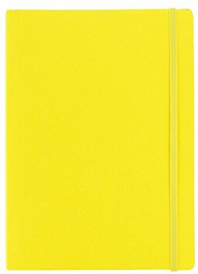 Fabriano EcoQua A6 Note Book Blank 80 Pages(Yellow)