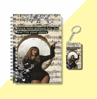 craft maniacs TAYLOR 2023 NOTEBOOK COLLECTION A5 Diary RULED 160 Pages(White)