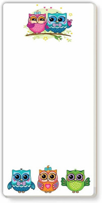 Nourish ToDo List Note Pad_DRY Regular Note Pad Ruled 50 Pages(OWLS)