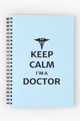 craft maniacs DOCTOR NURSE 2023 COLLECTION A5 Notebook RULED 160 Pages(Multicolor)