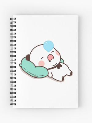 craft maniacs BUBU DUDU DAIRY A5 Diary RULED 160 Pages(Multicolor)
