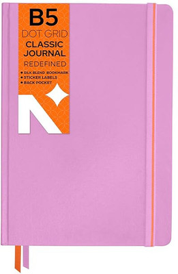 NEORAH Dot Grid Journal Notebook B5 Journal Dot Grid 160 Pages(Lavender)