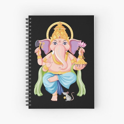 craft maniacs GANESHA COLLECTION A5 Notebook RULED 120 Pages(BUDDHA)