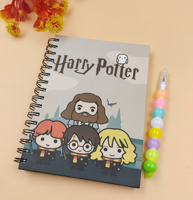 Paper Bear Fancy A4 Diary ruled 80 Pages(Gray)
