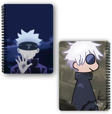 Goku Ki Dukan Jujutsu Kaisen Notebook Gojo Itadori A5 Diary Unruled 150 Pages(Mulitcolour)