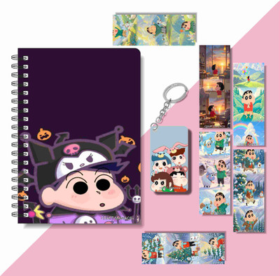 craft maniacs NEW COLLECTION 2026 A5 Notebook RULED 160 Pages(Multicolor)