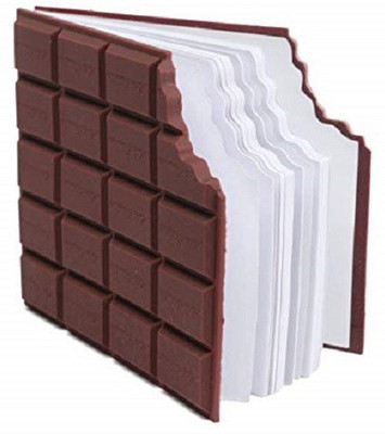 Quirkmall chocolate A6 Memo Book Unruled 160 Pages(Brown)