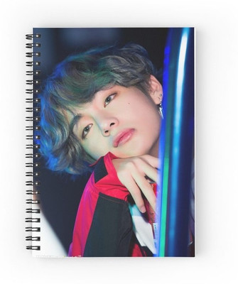 craft maniacs BTS V A5 RULED 160 PAGES DIARY A5 Diary RULED 160 Pages(Multicolor)