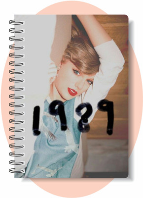 craft maniacs TAYLOR SWIFT COLLECTION A5 Diary RULED 160 Pages(White)