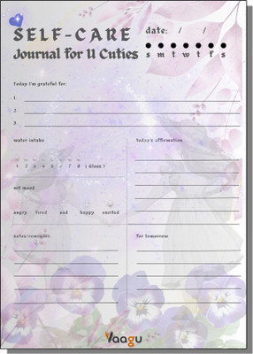 vaagu Daily Planner Notepads A5 Note Pad 50 Pages(White, Multicolor)