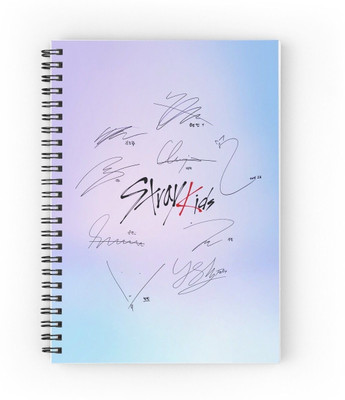 craft maniacs STRAY 2024 A5 Notebook RULED 160 Pages(Black)