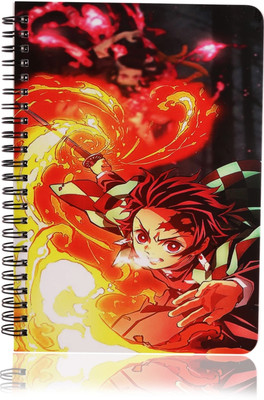 craft maniacs ANIME SPECIAL NOTEBOOKS A5 Notebook RULED 160 Pages(Multicolor)