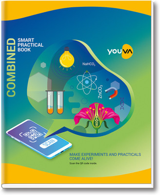 NAVNEET Youva Hard Bound Combined Practical Book 22x28 cm 1 Ruled / 1 Plain Regular Note Book 1 Ruled / 1 Plain 96 Pages(Multicolor, Pack of 3)