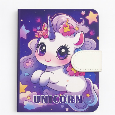 Tresneria Unicorn Fantasy Collection A5 Diary 100 Pages(Purple)