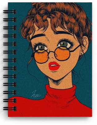 craft maniacs 2022 A5 NOTEBOOK COLLECTION A5 Note Book RULED 160 Pages(Multicolor, White)
