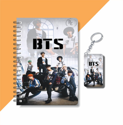craft maniacs BTS DIARY A5 Diary RULED 160 Pages(Brown)