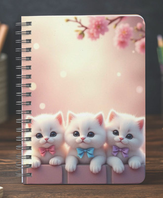 Graphic Word Anime Design A5 Note Book Unruled 160 Pages(Multicolor)