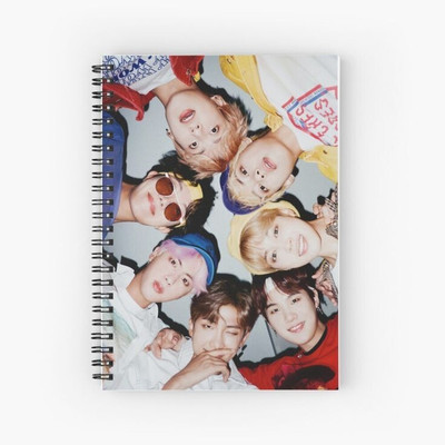 craft maniacs BTS 2023 NEW DIARIES A5 Diary RULED 160 Pages(Multicolor)