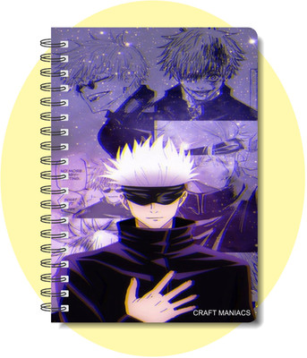 craft maniacs 2024 NOTEBOOK A5 Diary RULED 160 Pages(White)