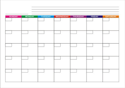 Greeshma Daily, Weekly, Monthly Planner Undated To Do List Notepad Writing Pad A4 Planner Ruled 50 Pages(Multicolor)