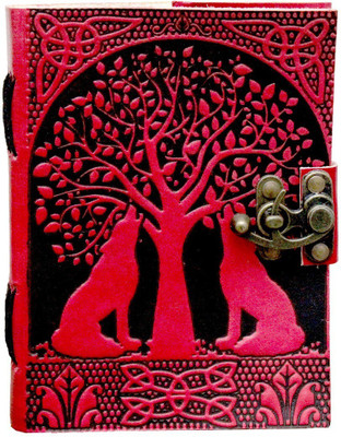 Anshika International notebook A5 Notebook unruling 100 Pages(red & black)