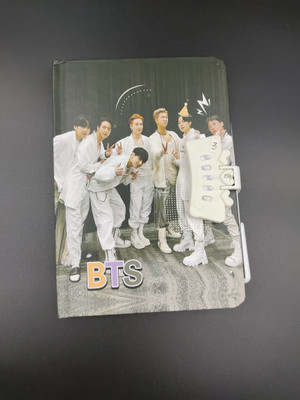 Paper Bear BT21 A5 Diary Unruled 150 Pages(Black)