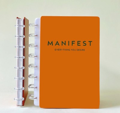 dovetail Discbook Manifest A5 Notebook Ruled 70 Pages(Multicolor)