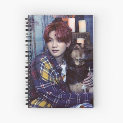craft maniacs SUGA DIARY A5 Notebook RULED 120 Pages(Multicolor)
