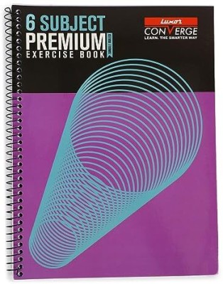 LUXOR Exercise Notebook-Spiral B5 Notebook Ruled 300 Pages(Spiral)