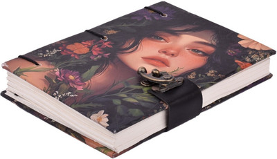 omar craft 1 A5 Diary unruled 200 Pages(Multicolor)