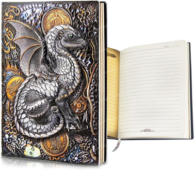 FunBlast Aesthetic Diary A4 Diary Rule 160 Pages(Multicolor)