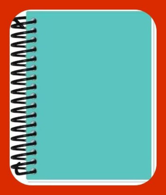 UNIQPAL Recycled Notebook A4 Notebook Ruled 400 Pages(White, Pack of 3)