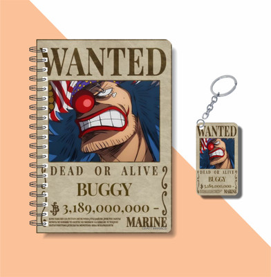 craft maniacs ONE PIECE NOTEBOOK A5 Diary RULED 160 Pages(Multicolor)