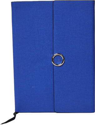 Dacto2pick HANDMADE PU NOTE BOOK A5 Note Book RULED 200 Pages(Blue)